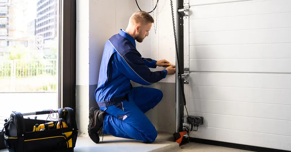 Garage door maintenance